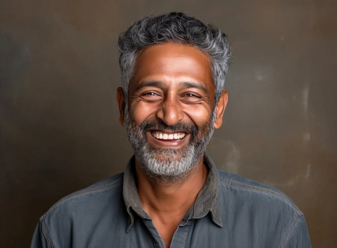 A balanced, even smile