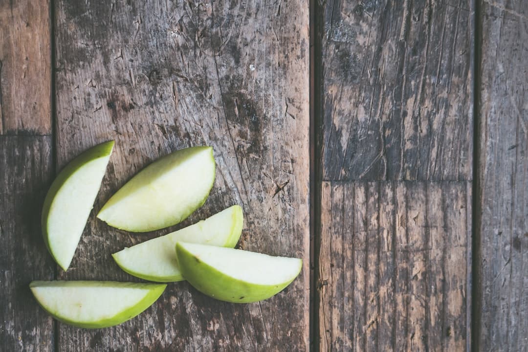 Photo Apple slices